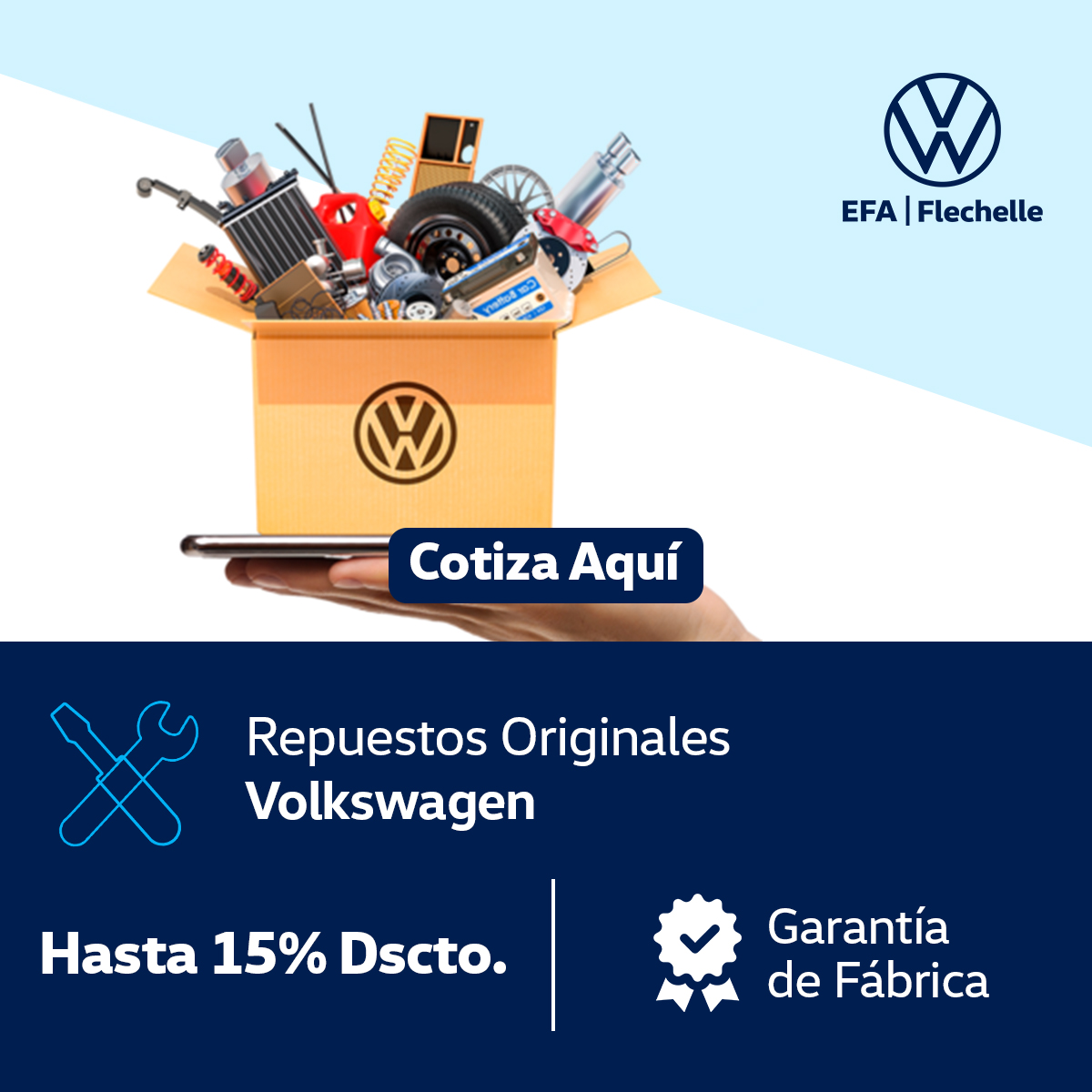Repuestos orginales Volkswagen